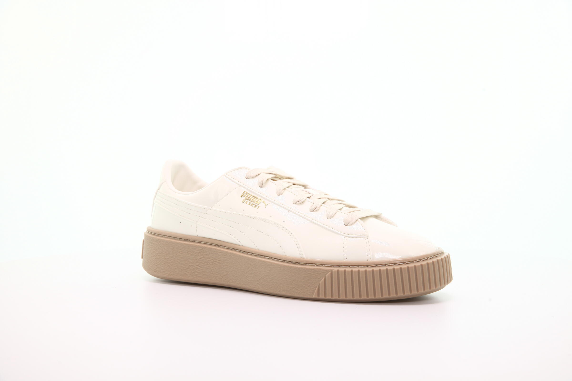 Puma Basket Platform Patent Womens 
